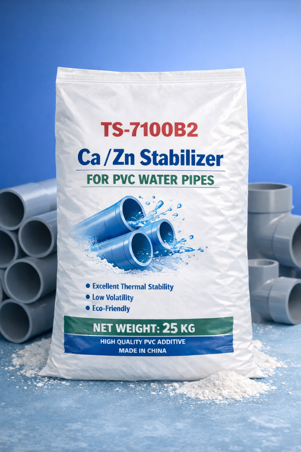 Ca/Zn Stabilizer for PVC Water Pipes-TS-7100B2