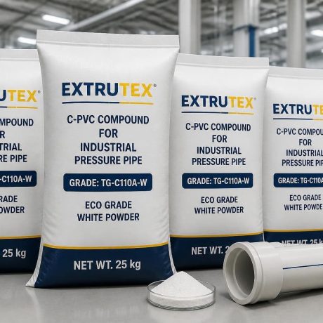 TG-C110A-W C-PVC Compound for Industrial Pressure Pipe Grade-