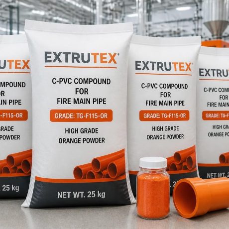 TG-F115-OR C-PVC Compound for Fire Main Pipe Grade-