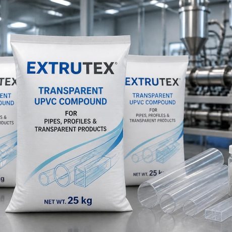 Transparent UPVC Compound for Pipes, Profiles