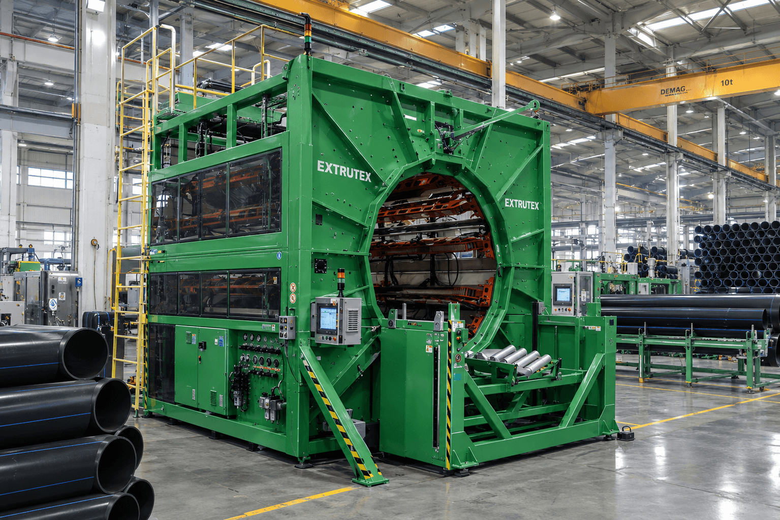 FULL-AUTO HAUL-OFFS FOR SOLID-WALL PIPE – FA-M SERIES
