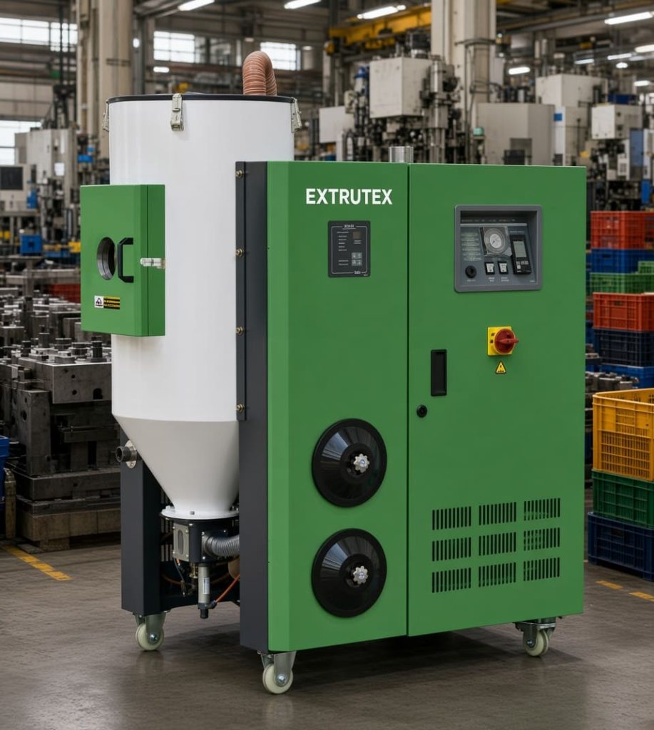 Combination of Drying, Dehumidifying and Conveying