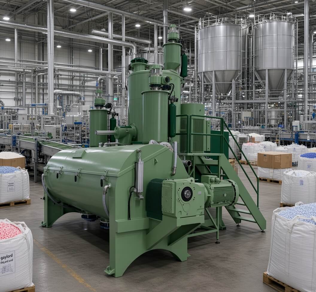 Cooling mixer Horizontal