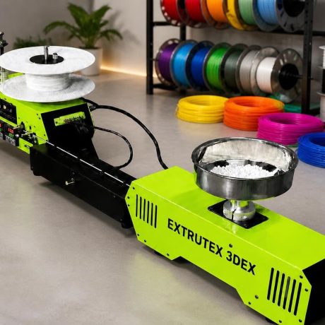 EXTRUTEX 3DEX Desktop Recycled 3D Printing Filament Extrusion Line,