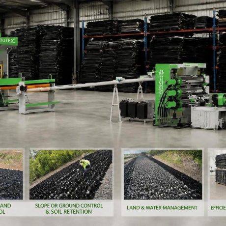 HDPE Geocell Sheet Extrusion Line