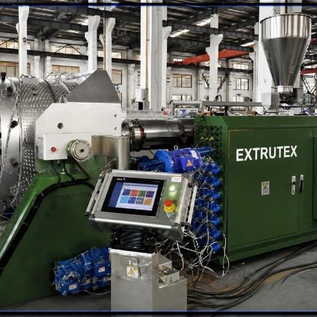PVC pipe extrusion