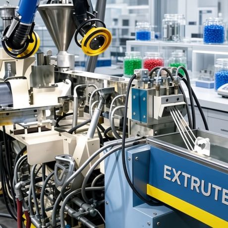 EXTRUTEX Laboratory Co-Kneader Extruder – EXC-45