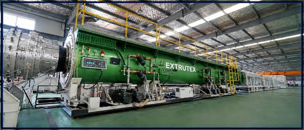 EXTRUTEX PE Pipe Extrusion Line