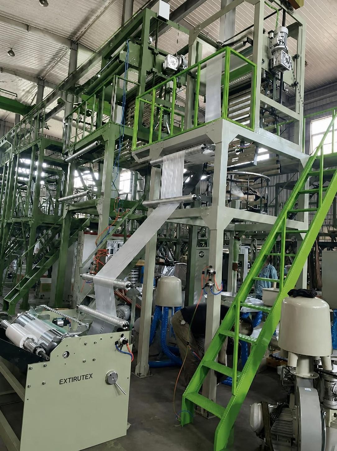 High speed Automatic LDPELLDPE Blown Film Line1