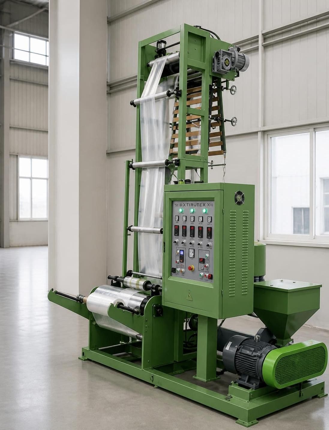 Mini HDPE/LDPE Blown Film Line