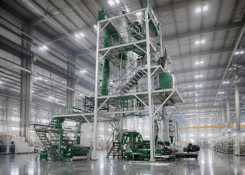Multilayer Co-extrusion Blown Film Line