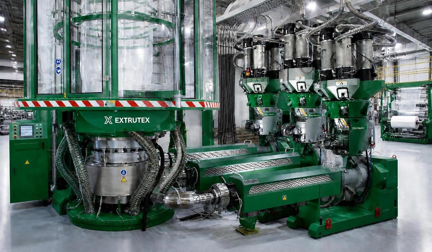 Multilayer Co-extrusion Blown Film Line