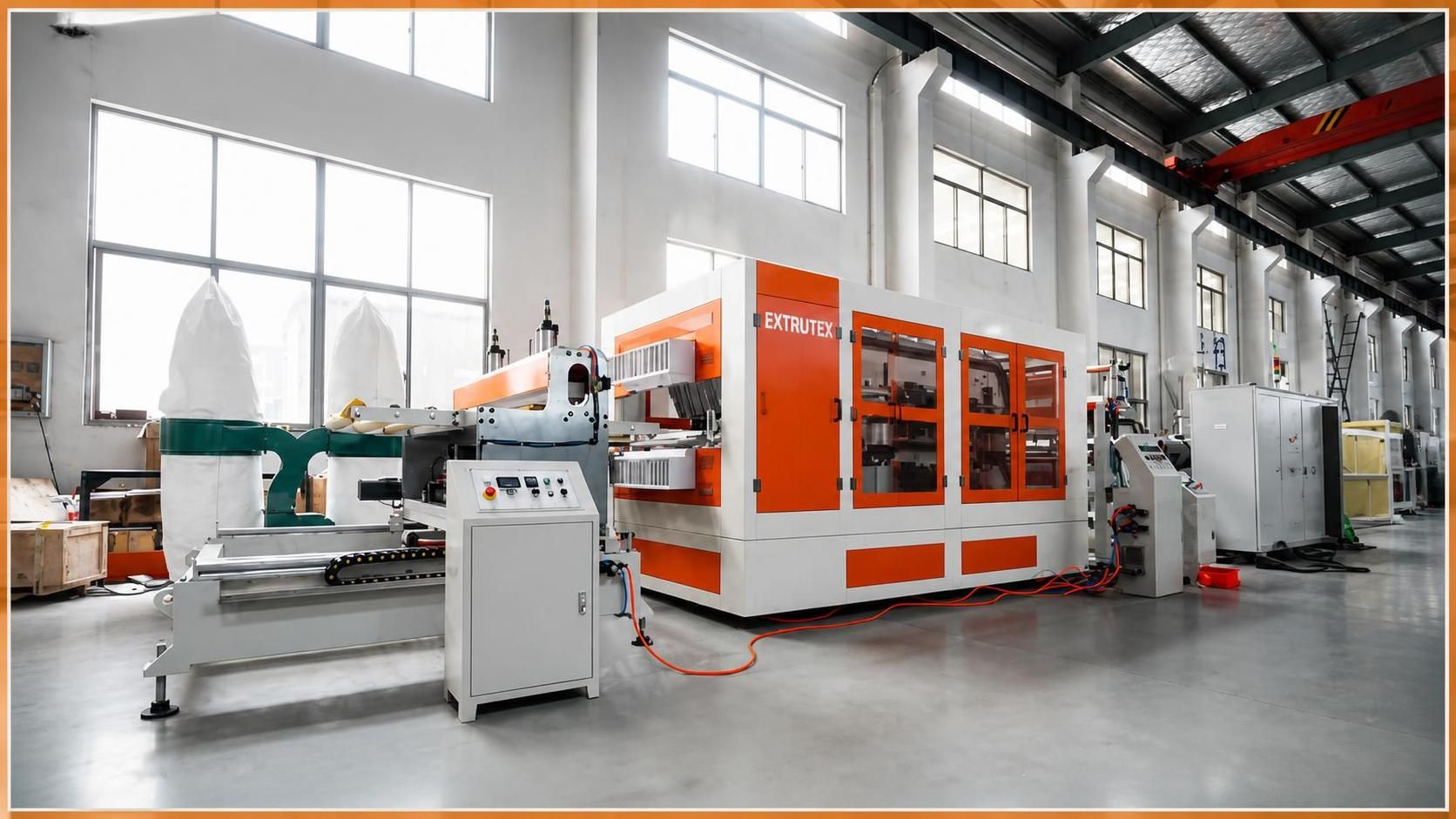 Multilayer PVC Corrugated Roof Tile Extrusion Line,