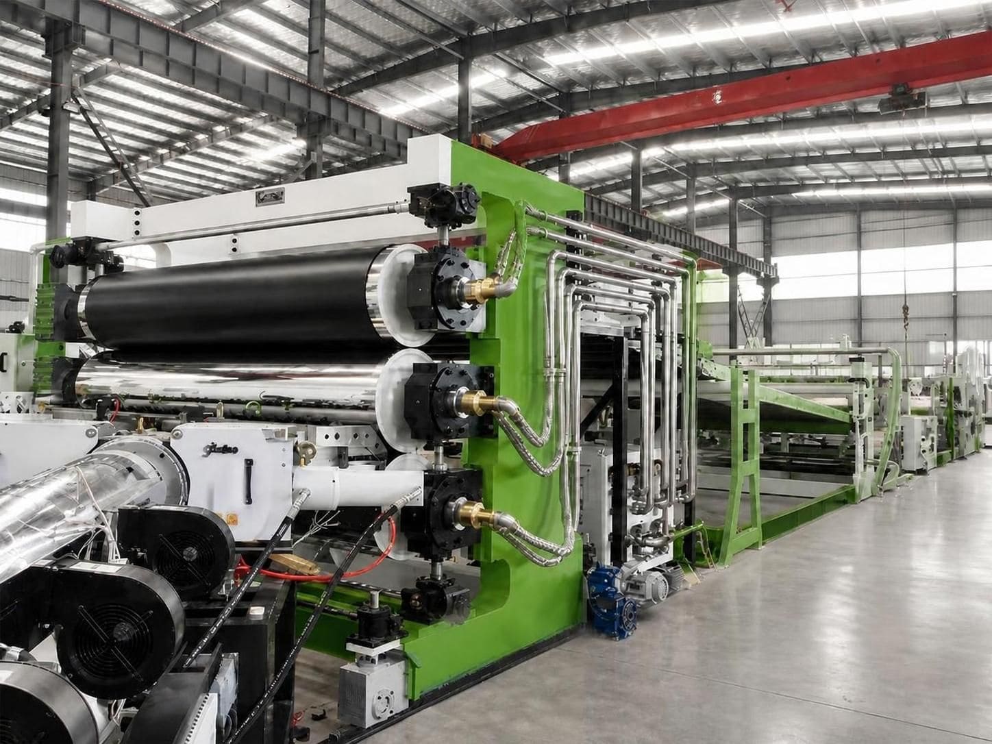 PP PE PS ABS Sheet Extrusion Line