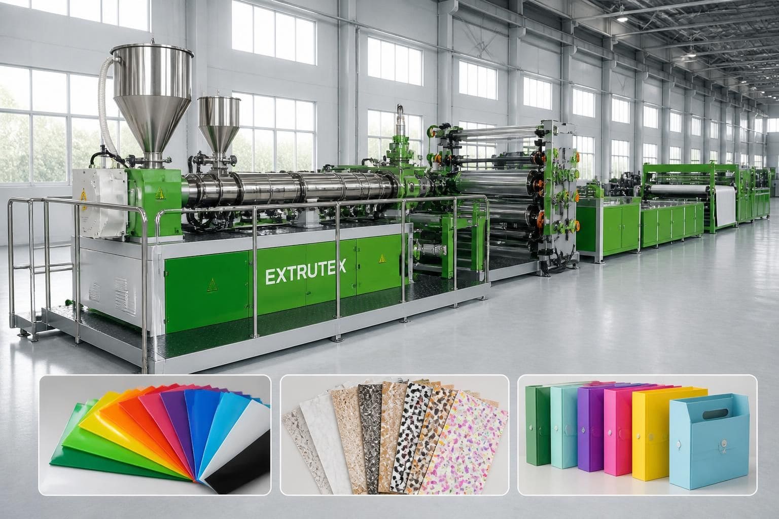 PP Stationery & Decorative Sheet Extrusion