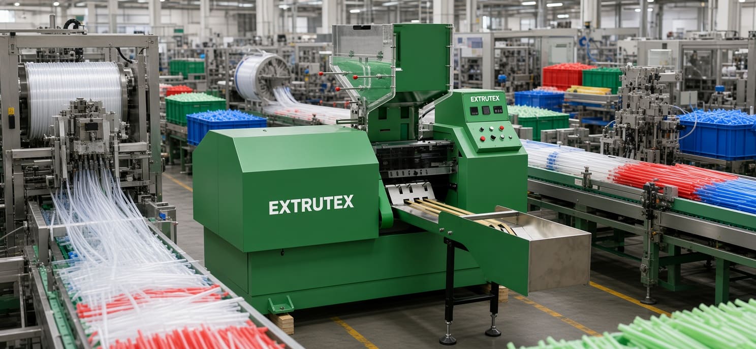 Artistic Flexible Straw Making Machine