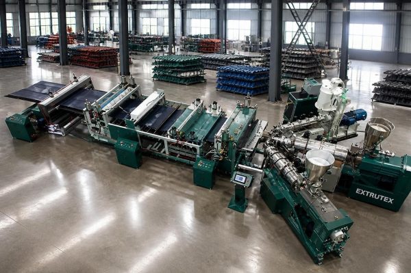 multilayer PVC/ASA Roof Tile Extrusion Line