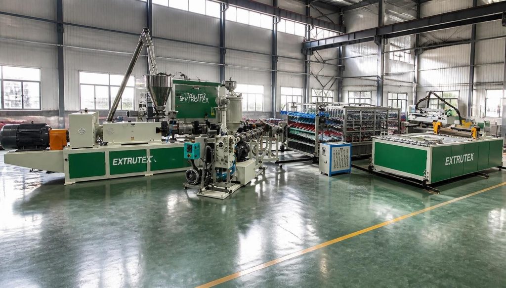 multilayer PVC/ASA/PMMA Glaze Roof Tile Production Line
