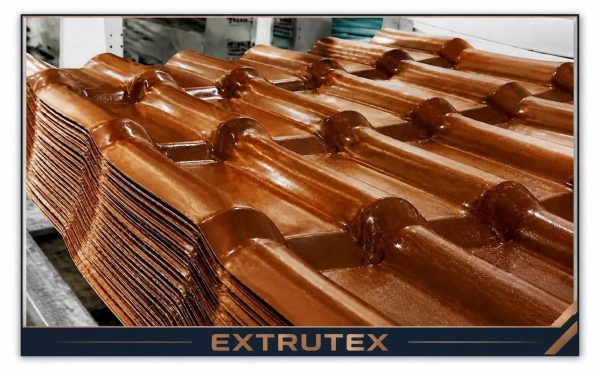multilayer PVC/ASA/PMMA Glaze Roof Tile Production Line