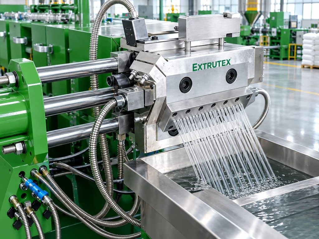 plastic strand pelletizer