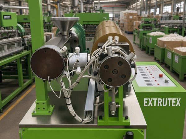 Full Servo Three Color Straw Extrusion line
